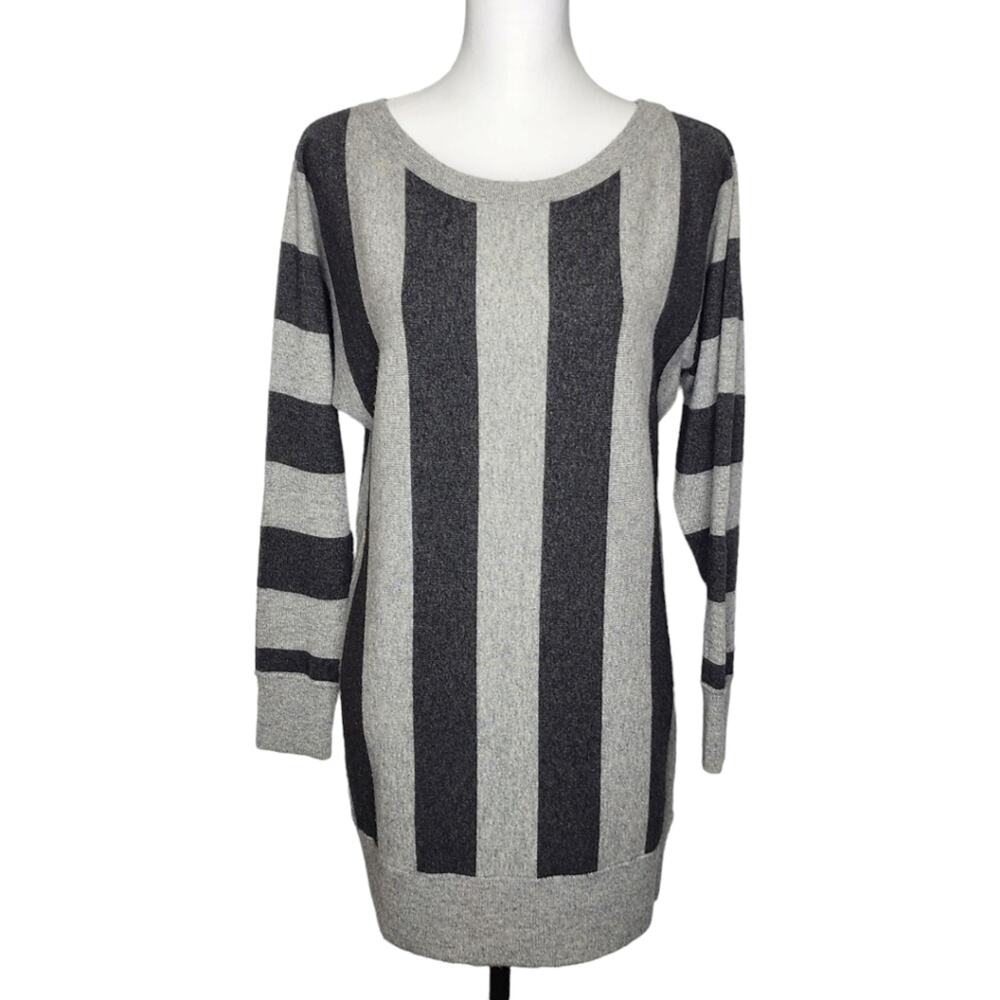 Juicy Couture Cashmere & Wool Striped Sweater Tunic Size M